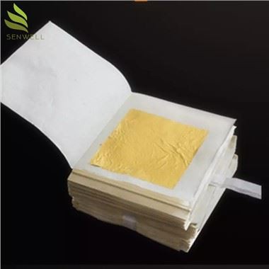 Lámina de pan de oro Oro comestible de 24 K