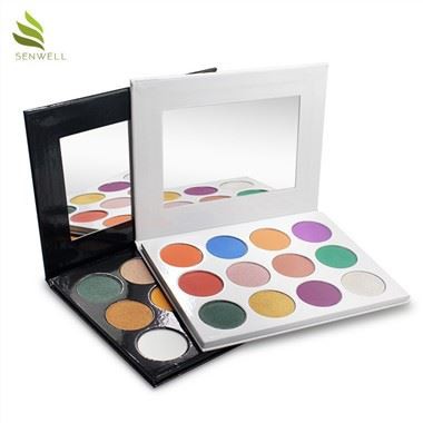 Maquillaje paleta de sombras de ojos