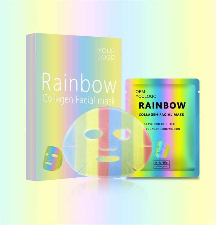 Rainbow Glow Gel Mask